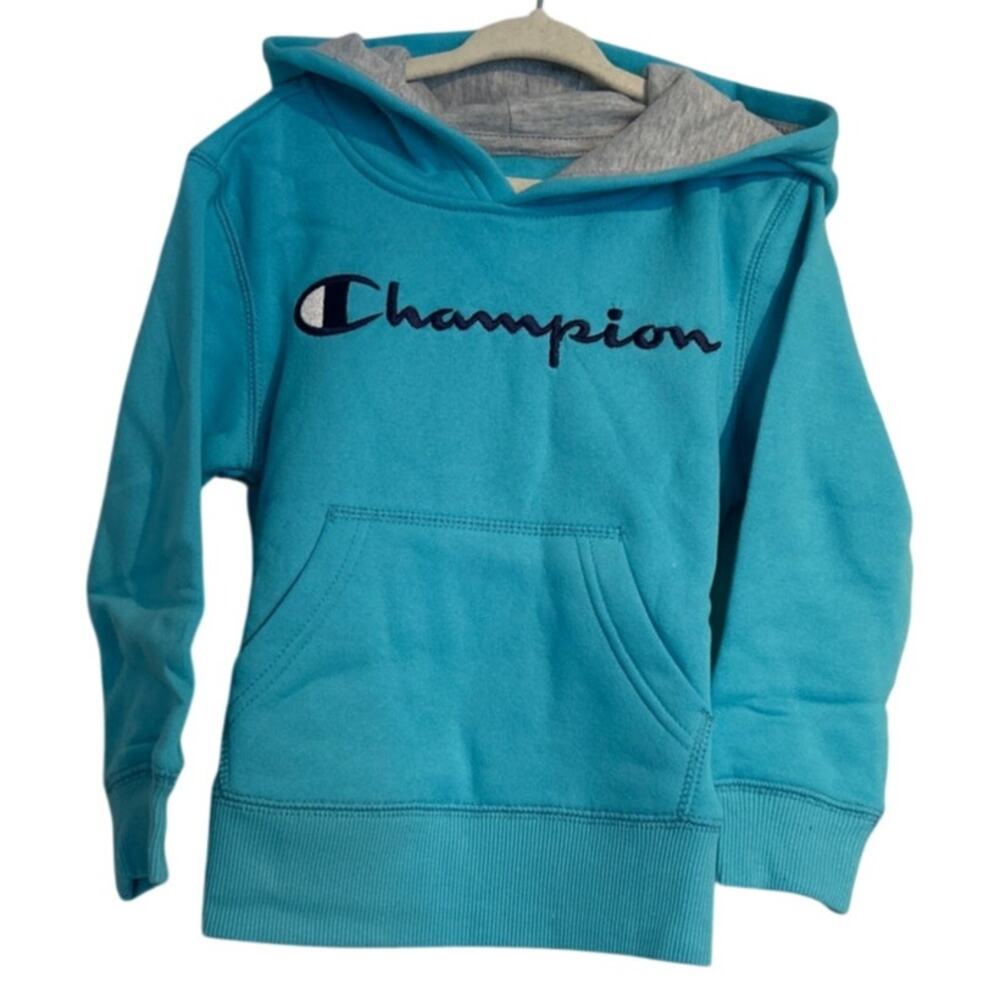 NWT Champion Hooded Sweatshirt, Blue, Size 4